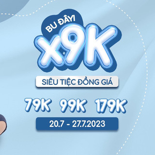 Bu đây sale đồng giá 79k,99k,179k