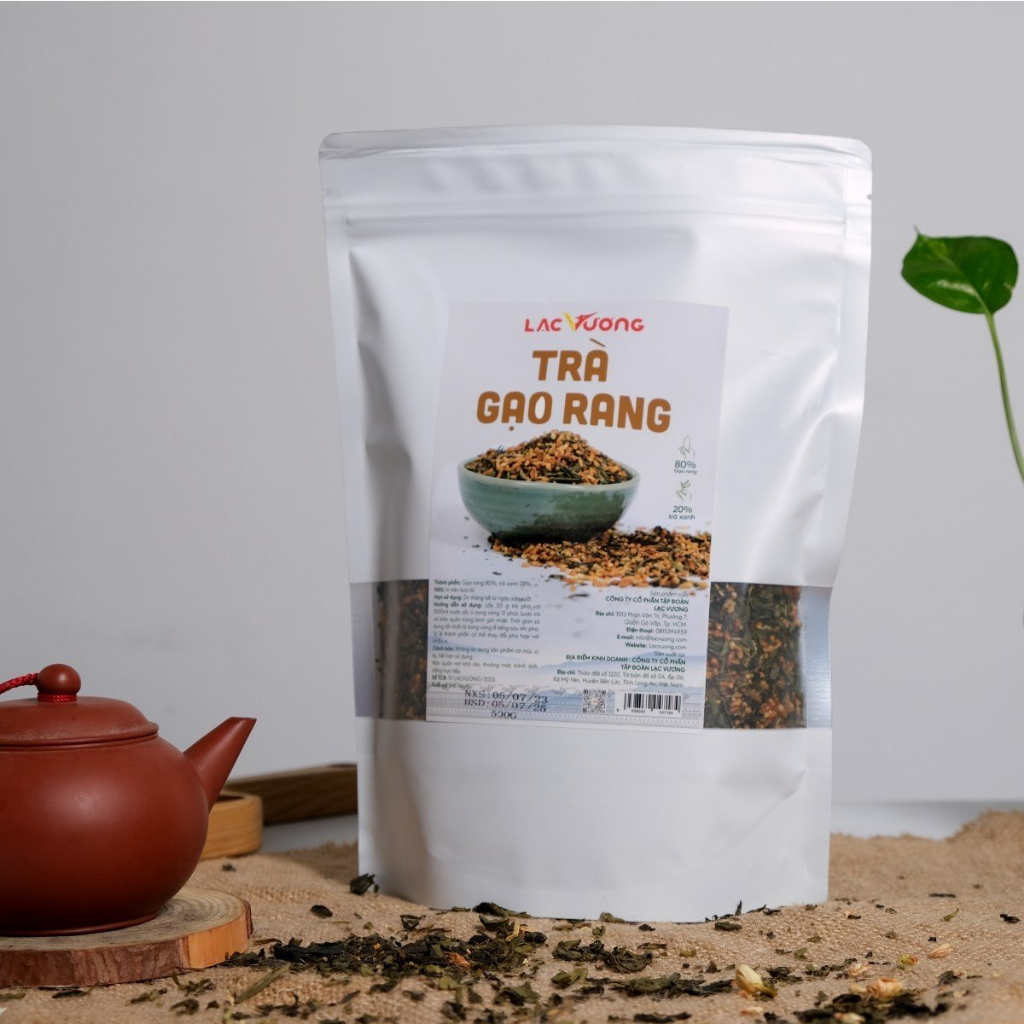 Trà gạo rang Lạc Vương 500g