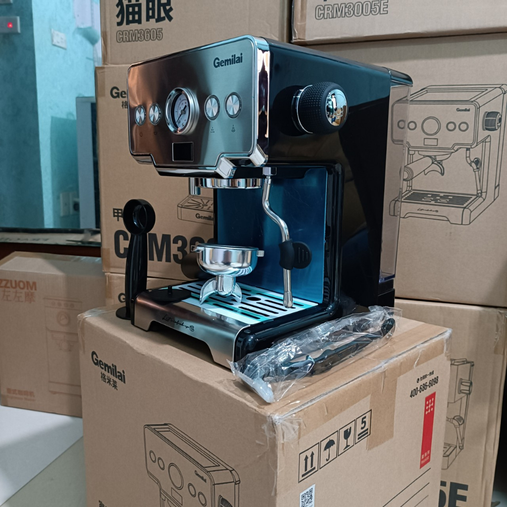 Máy pha cafe Gemilai CRM3605 - Máy pha cà phê Espresso