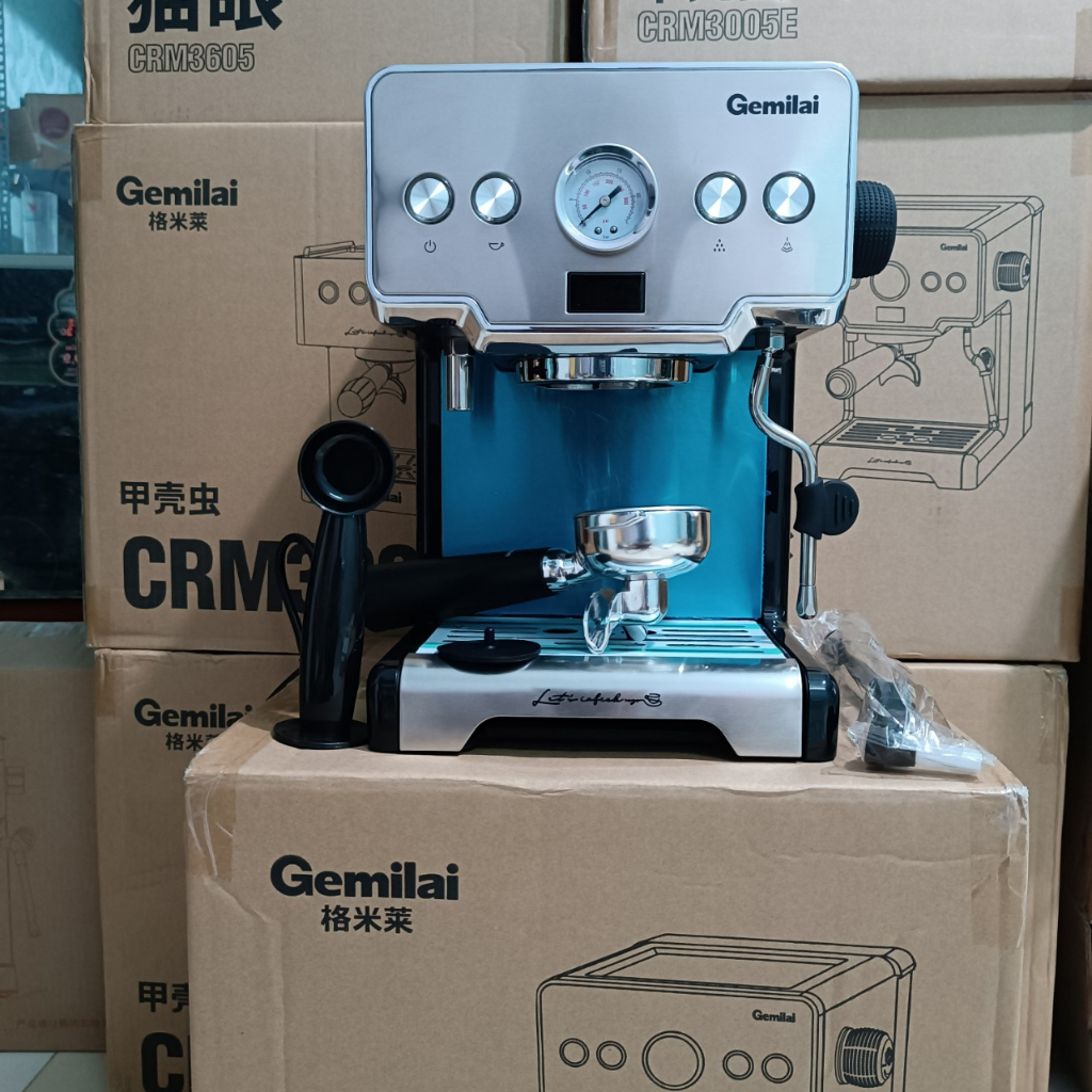 Máy pha cafe Gemilai CRM3605 - Máy pha cà phê Espresso