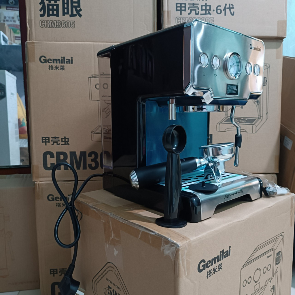 Máy pha cafe Gemilai CRM3605 - Máy pha cà phê Espresso