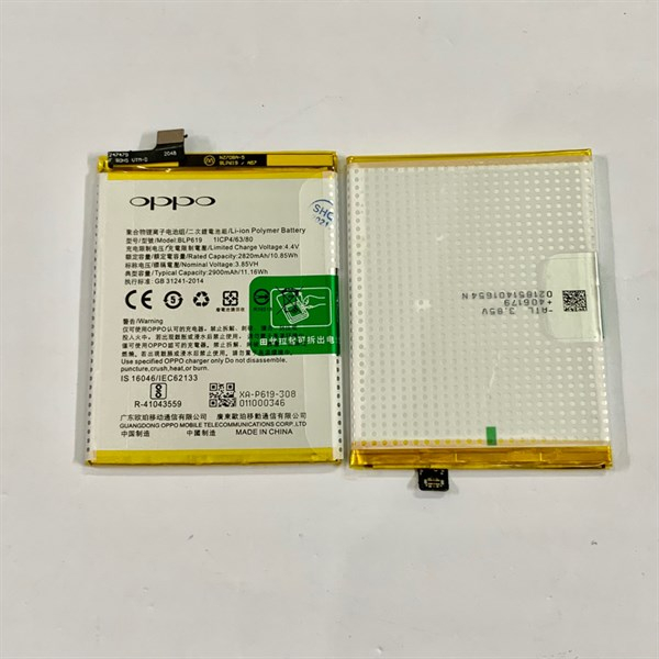 Pin zin Oppo A39 / A57 / Neo 9S  2900mAH - bao test, bảo hành 1 đổi 1