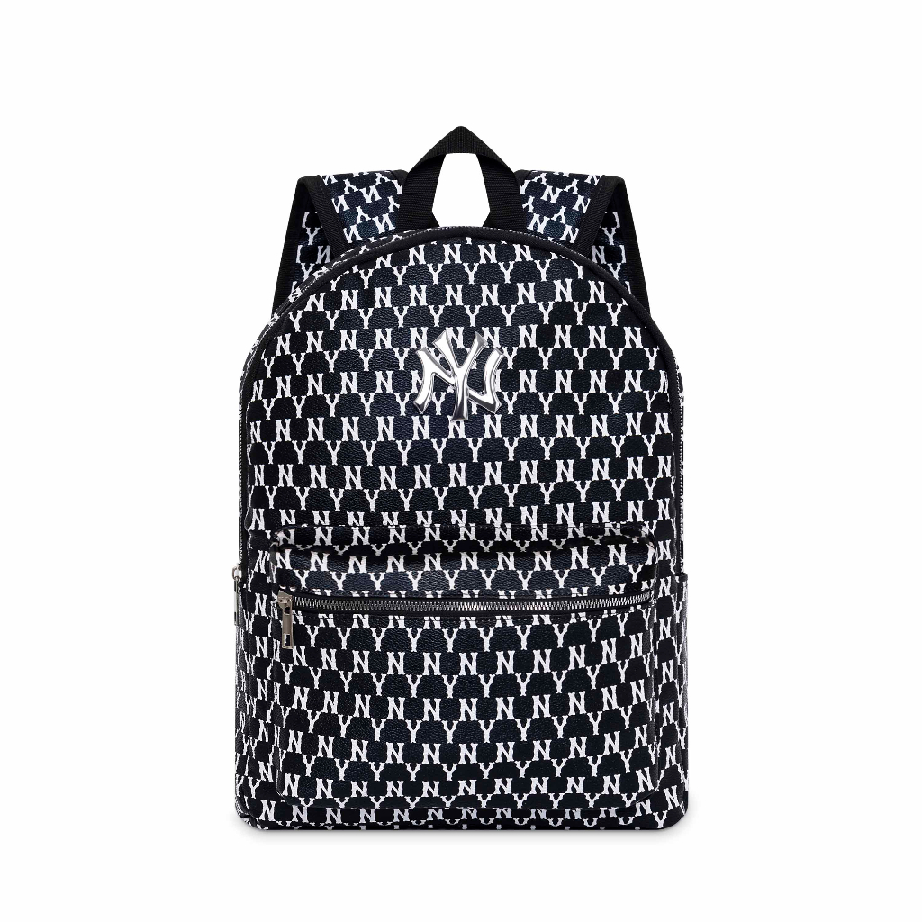 Balo thời trang NY màu trắng ĐEN, chống thấm nước cao cấp dùng cho đi học, đi chơi