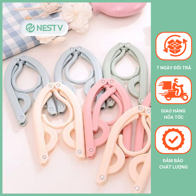 Móc Treo Quần Áo Du Lịch Gấp Gọn Thông Minh Tiện Lợi