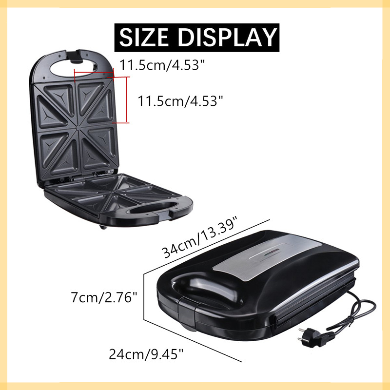 Máy Làm Bánh Sandwich Khuôn Tám Bánh sokany-126B