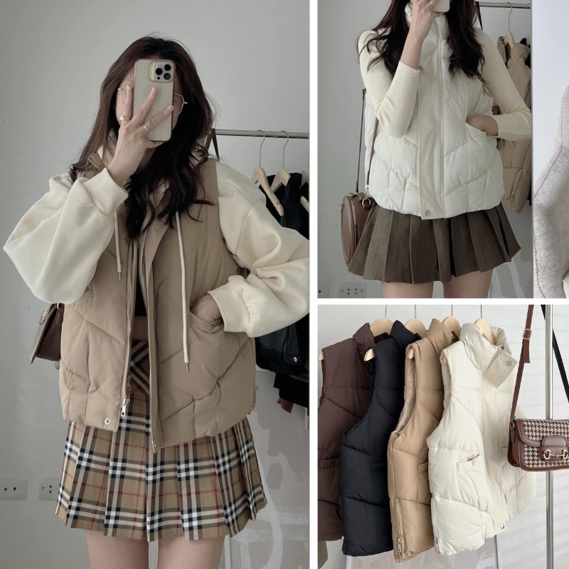 Áo phao gile chống nước mềm mịn MYRA TEEN GILEPHAO8517 P1