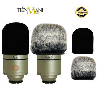 Mút bọc đầu micro mxl990, mxl770 foam bông lông lọc âm mic cover windscreen furry microphone