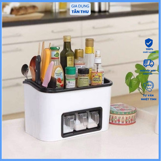 Khay dụng cụ đa năng để gia vị nhà bếp tiện ích nhựa Việt Nhật