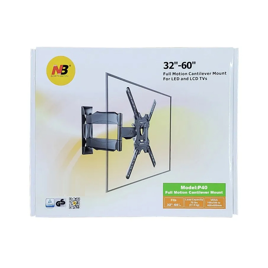 Giá treo tivi North Bayou NB-P40 Màn hình 32-60inch Xoay đa năng, Tải trọng 31Kg, Chuẩn VESA