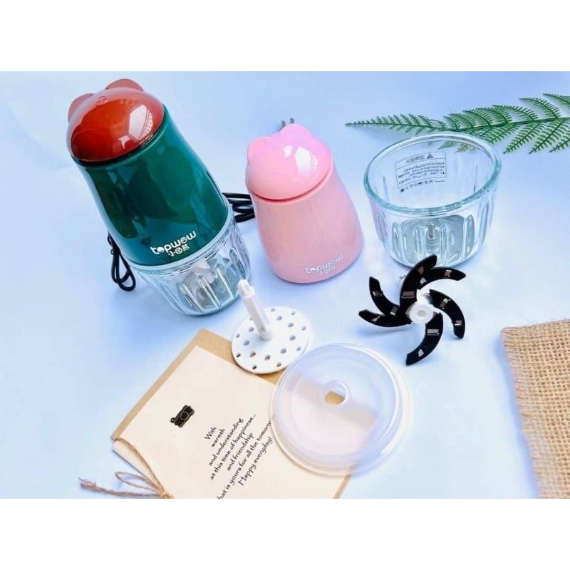 Cối thủy tinh máy xay topwow 0.3l