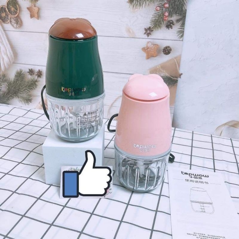 Cối thủy tinh máy xay topwow 0.3l