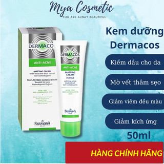 Kem Dưỡng Dermacos Anti-Acne Matting Cream 50Ml - Giảm nhờn, ngừa mụn
