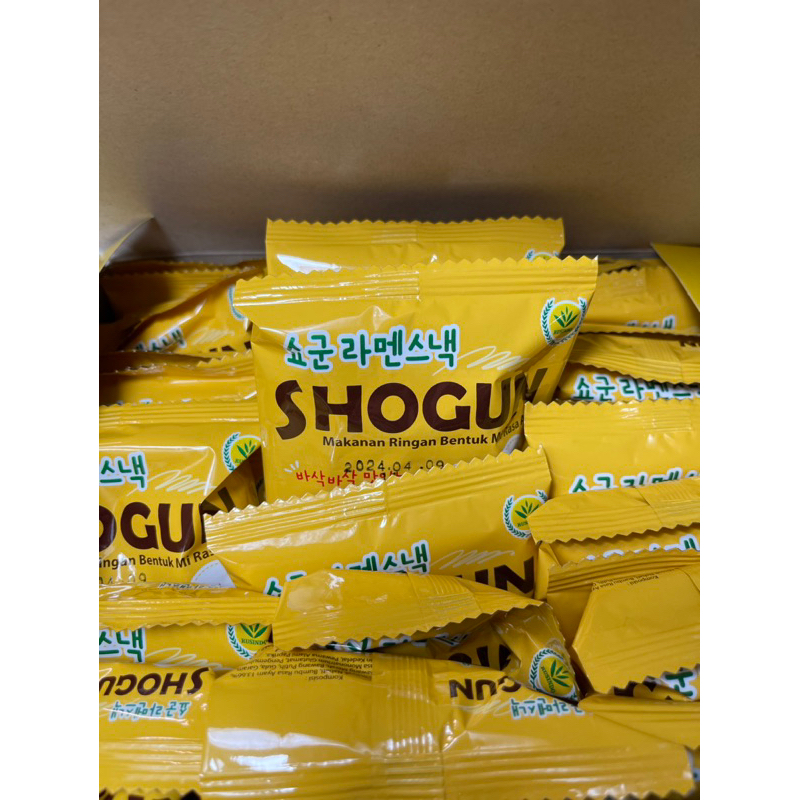 Mì Ăn Liền Shogun Chuẩn Hàn Quốc 30 Gói x 18g