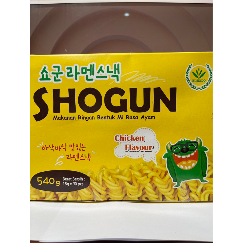 Mì Ăn Liền Shogun Chuẩn Hàn Quốc 30 Gói x 18g