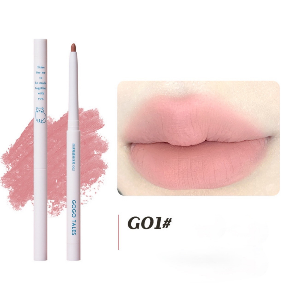 Chì kẻ môi GOGO TALES viền môi 3D hack môi Velvet Fog Lipliner GT531 GOGO152