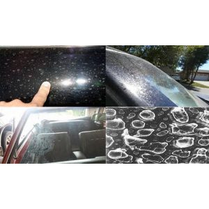 Tẩy ố kính xe ô tô - Làm Sạch Cặn Canxi trên kính và sơn - Nước rửa kính xe