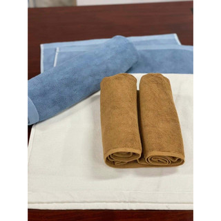 [Sập Sàn] Thảm lau chân cao cấp Riotex 45x65 260g có  2 màu Trắng - Trà sữa , siêu thấm hút