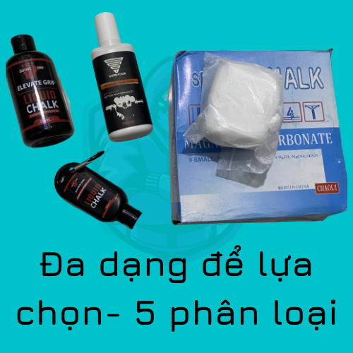 TÚI PHẤN SPORTS CHALK làm khô tay, tập gym, street workout, calisthenics - VNBB300