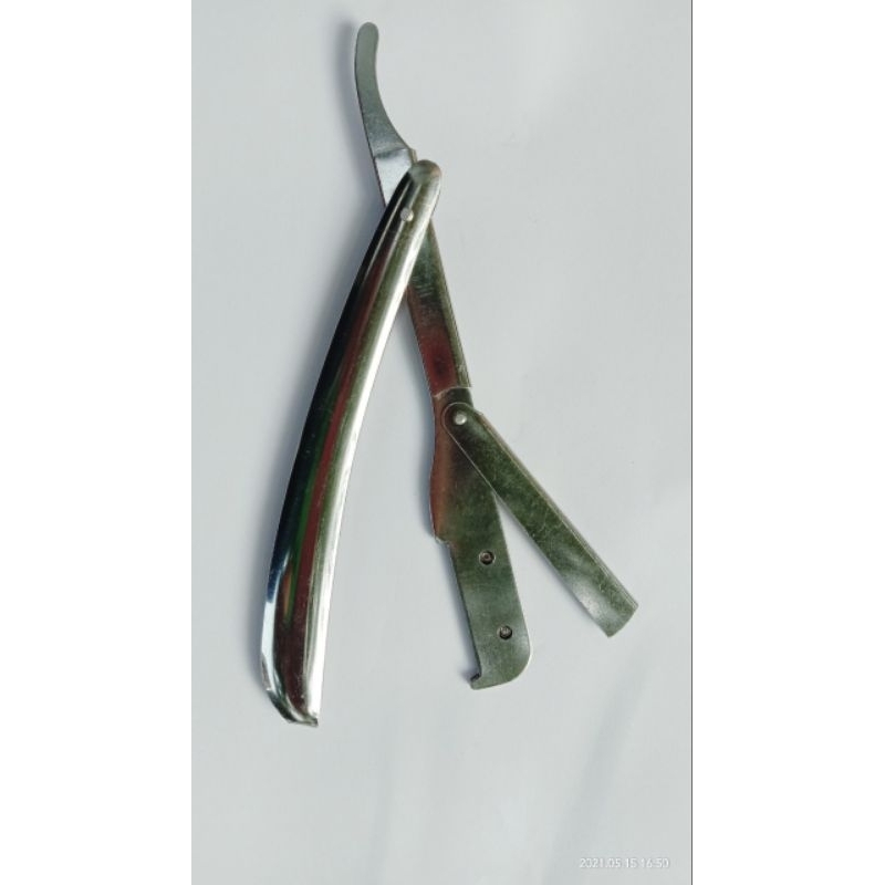 Dao cạo mặt, cạo râu cán cầm bằng inox
