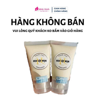 Keo lột mụn đầu đen, mụn cám handmade an toàn, sạch mụn