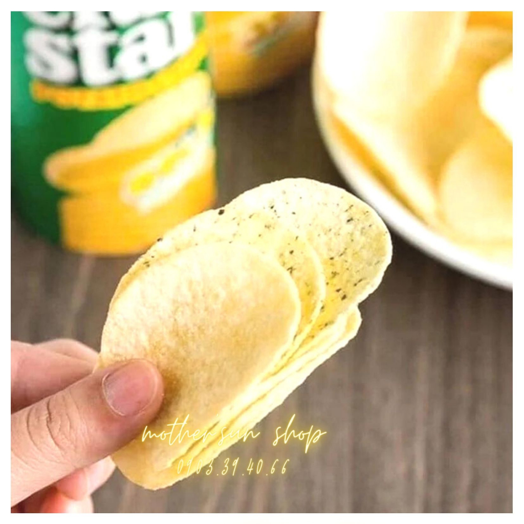 Bánh Snack Khoai tây lát Chip Star Nhật Bản cho bé 12M+
