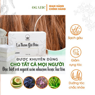 LÁ THƠM GỘI ĐẦU  OGATIC HỘP 15 GÓI - Chính Hãng  - An Toàn, Từ thảo mộc thiên Nhiên