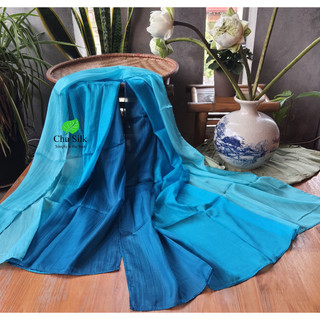 KHĂN QUÀNG LỤA TƠ TẰM LOANG DÀI 90*180CM