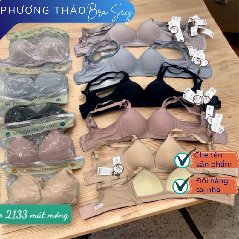 Áo lót nữ mút mỏng không gọng siêu mềm HA186