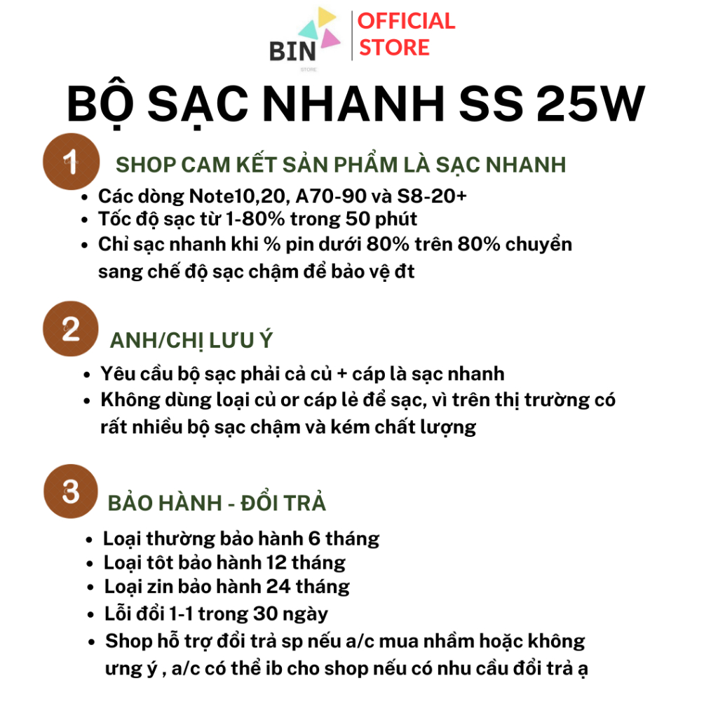 Sạc Nhanh SamSung 25w type C dành cho máy Note 10,20 , A70,71,80,90, S8,9,10,20,20+ bảo hành 24 tháng | BigBuy360 - bigbuy360.vn