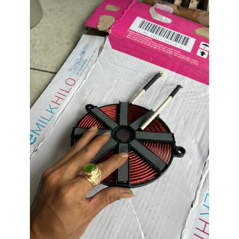 Mâm nhiệt bếp từ 15cm