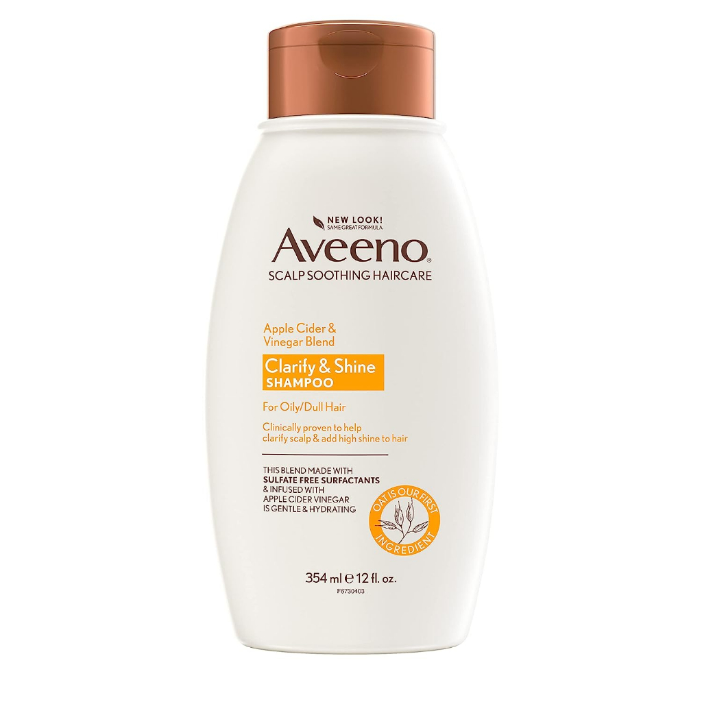 Dầu gội Aveeno Dấm táo và Yến mạch dành cho da đầu dầu Aveeno Apple Cider Vinegar 354ml