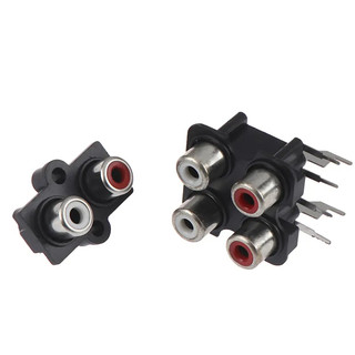 Trạm AV - Jack AV 2 lổ, 4 lổ và 6 lổ chuyên dùng cho amply và các board mạch âm thanh