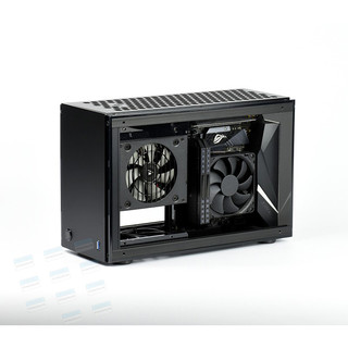 [PCNGON] Vỏ case máy tính Mini ITX GEEEK A50S – Đen
