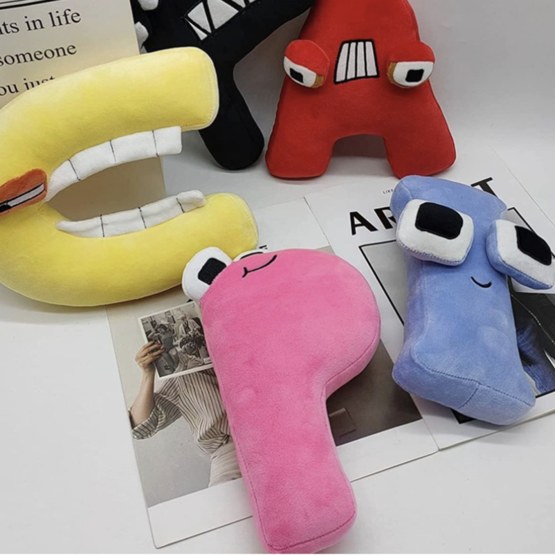 Alphabet Lore Gấu bông chữ cái trong game Roblox size 20cm A tới Z