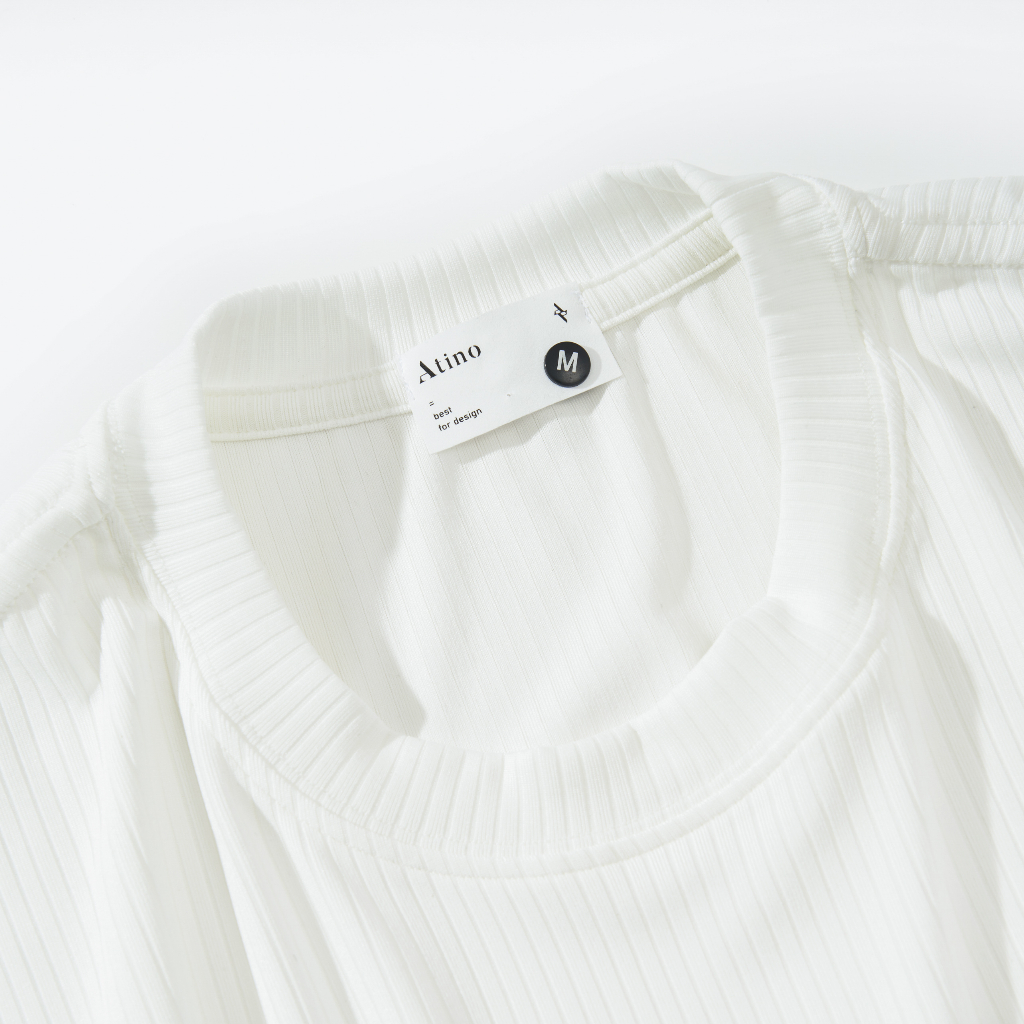 Áo Thun Ngắn Tay Nam ATINO chất liệu 100% Cotton thoáng mát form Regular - Áo Phông Cộc Tay AP3.2951