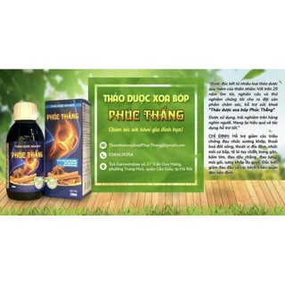 Thảo dược xoa bóp Phúc Thắng