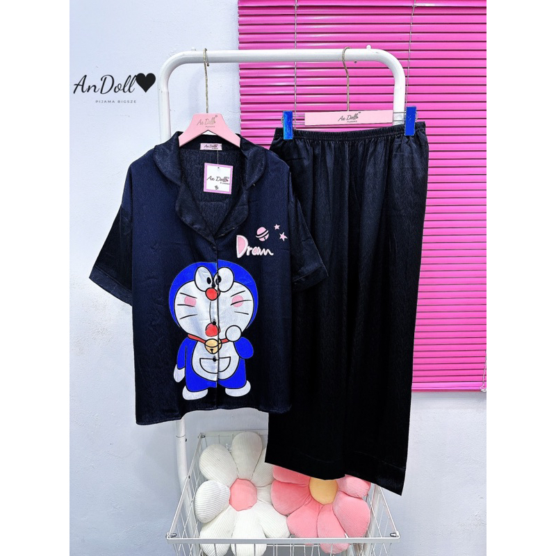 đồ bộ bigsize lụa xước vân gỗ