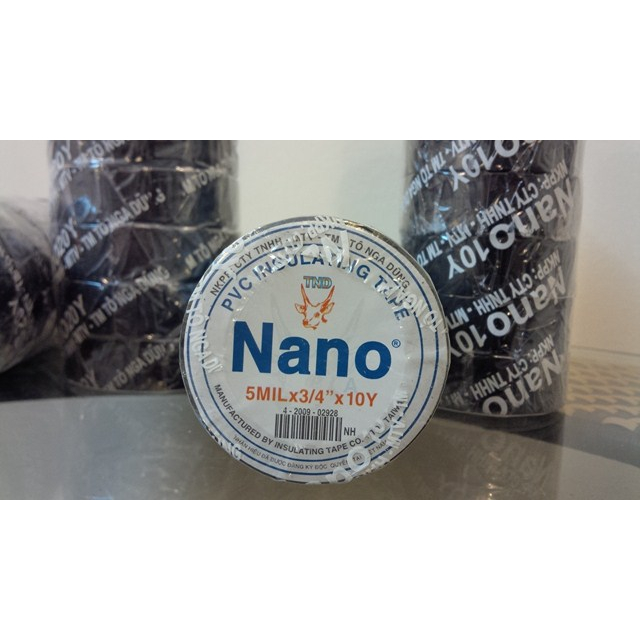 Băng Keo Điện Nano Đài Loan 10 yard, 20 yard, 30 yard đủ màu
