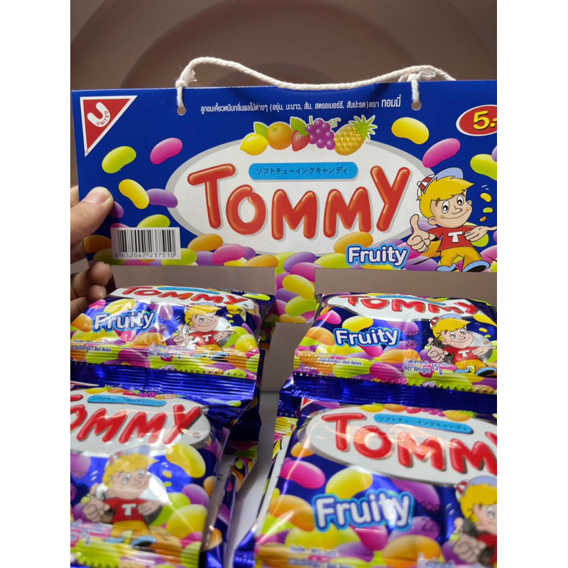 {Siêu Hot} Kẹo Dẻo Tommy Chuẩn Thái Nhiều Màu Sắc 24 Gói 15g