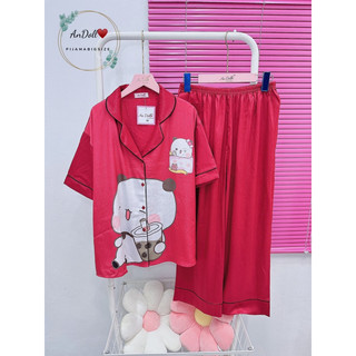 đồ bộ bigsize lụa xước vân gỗ