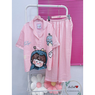 đồ bộ bigsize lụa xước vân gỗ