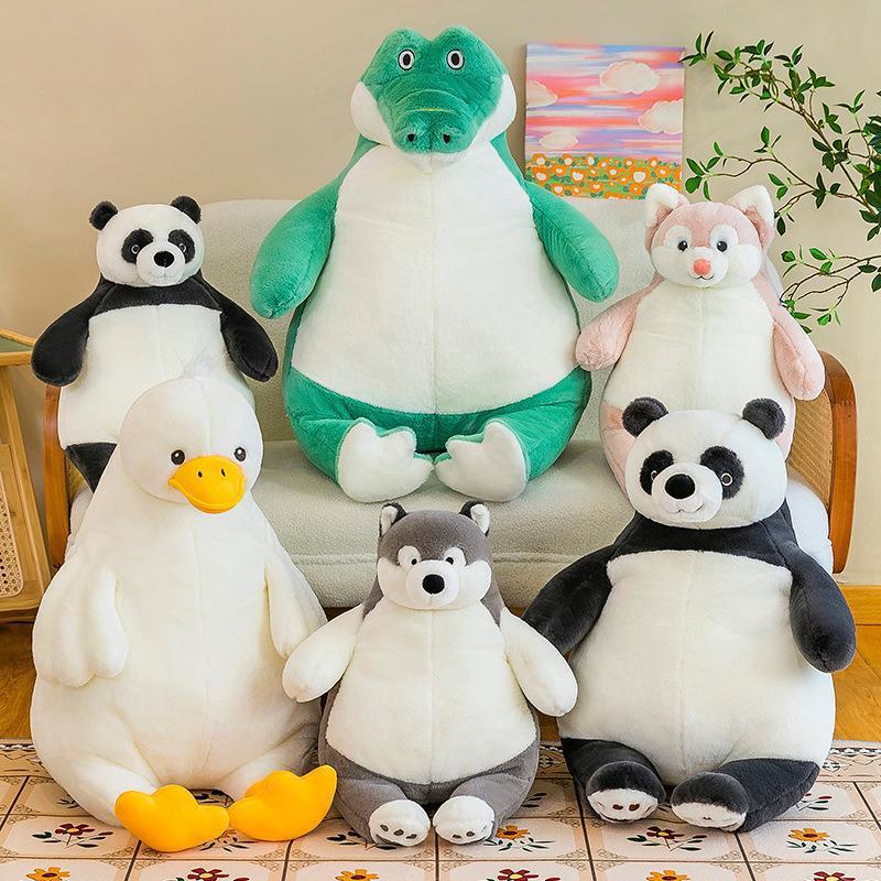 Gấu Bông Vịt Trầm Cảm Siêu Mềm, Thú Nhồi Bông Chó Ngáo , Gấu Bông Cá Sấu  - Gấu Xinh - G117