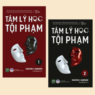 Sách combo 2 cuốn tâm lý học tội phạm