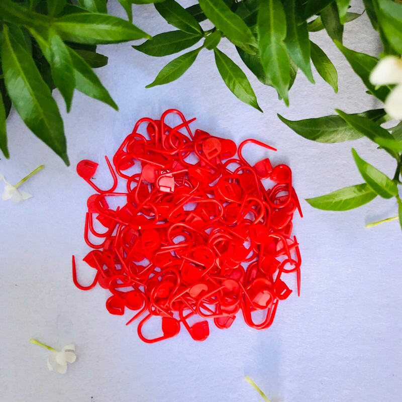 Ghim Băng , Ghim Xoắn Bằng Nhựa Đánh Dấu Len