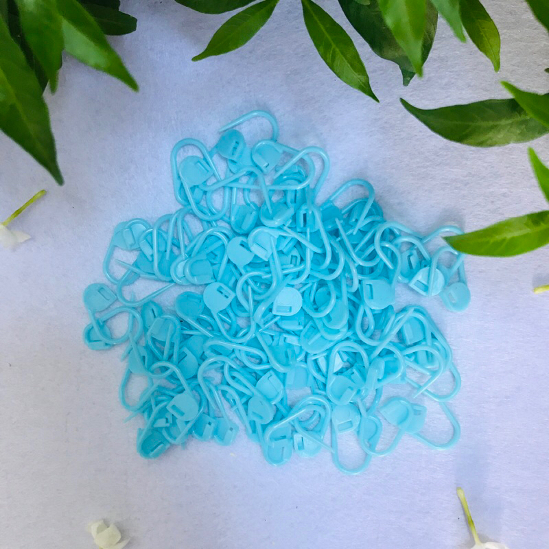 Ghim Băng , Ghim Xoắn Bằng Nhựa Đánh Dấu Len