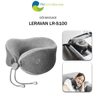 Gối massage cổ cao cấp Xiaomi LR-S100 vừa làm gối ngủ trưa vừa làm gối massage khi căng thẳng làm gối đi máy bay