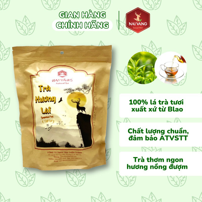 Trà Lài Túi Lọc Zip Thiên Thành Nai Vàng TL001 350gr