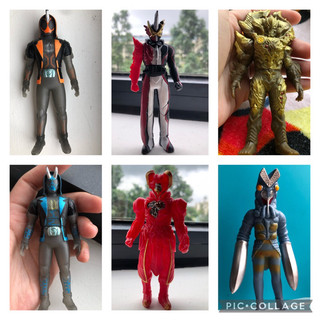Mô hình 2nd hand siêu nhân hãng (Bandai)