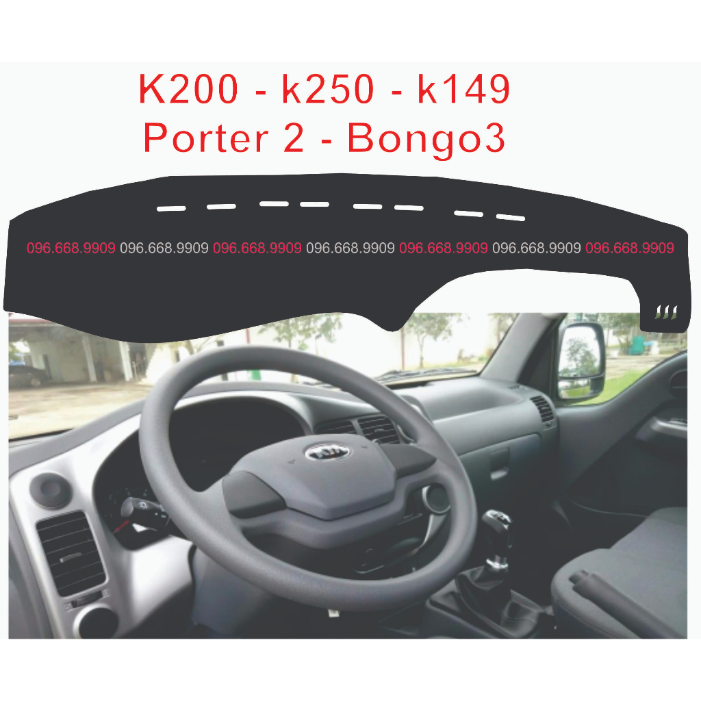 Thảm taplo xe kia k200 - k250 - huyndai porter 2 - bonggo3 - dcar86 xưởng sản xuất thảm taplo xe tải xe con | BigBuy360 - bigbuy360.vn