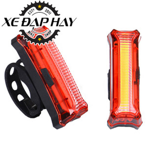 Đèn Hậu Xe Đạp HYD186 | Đèn Nháy Sau Xe Đạp Sáng Đổi Màu 2 Chế Độ | Sạc USB | Sáng Tối Đa 8 Giờ Liên Tục